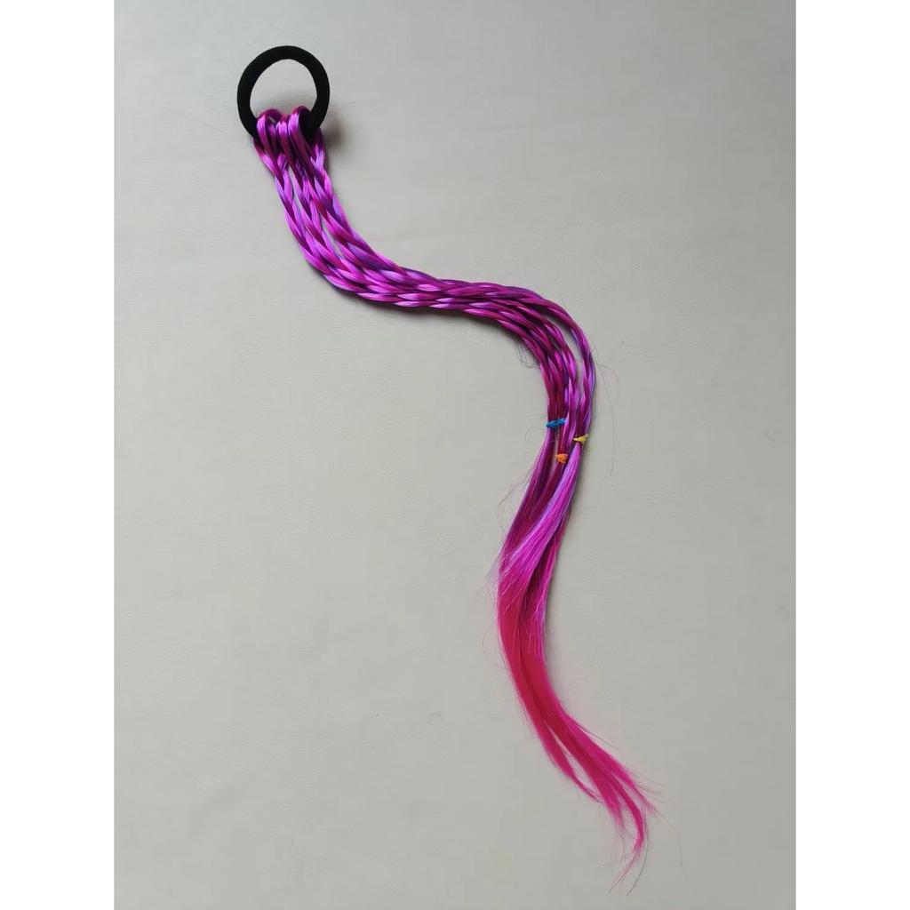 1-piece set of multi-color braided wig hair ties, trendy hip-hop hair accessories for women's daily use