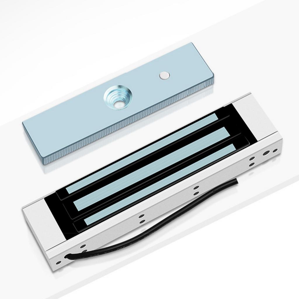 High Strength 180kg Magnetic Lock Aluminum Alloy Texture Suitable for Secure Door Access in Offices and Small Businesses