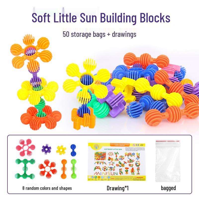 

Игрушки-конструкторы для детского сада: Пазл «Маленький подсолнух» для раннего развития для мальчиков