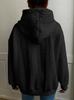 European & American Women's Casual Jacquard Loose Hooded Knit Sweatshirt