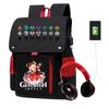 Elementary school students in grades 1-6 waterproof large-capacity schoolbag adolescent Yuanshen backpack