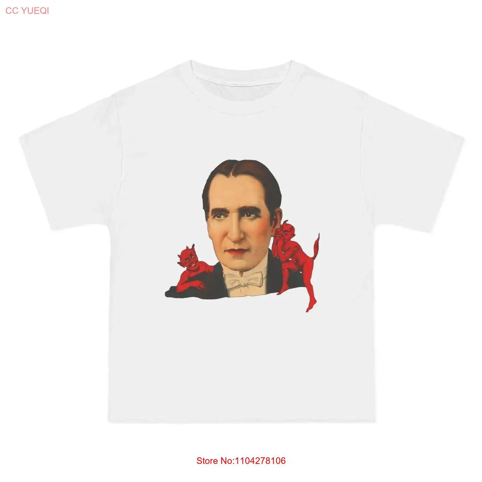 

HOWARD THURSTON MAGICIAN Beefy T Shirt vintage Washed homme Stretched Unisex Casual Slightly Versatile fashion streetwear Soft 5XL різнокольоровий