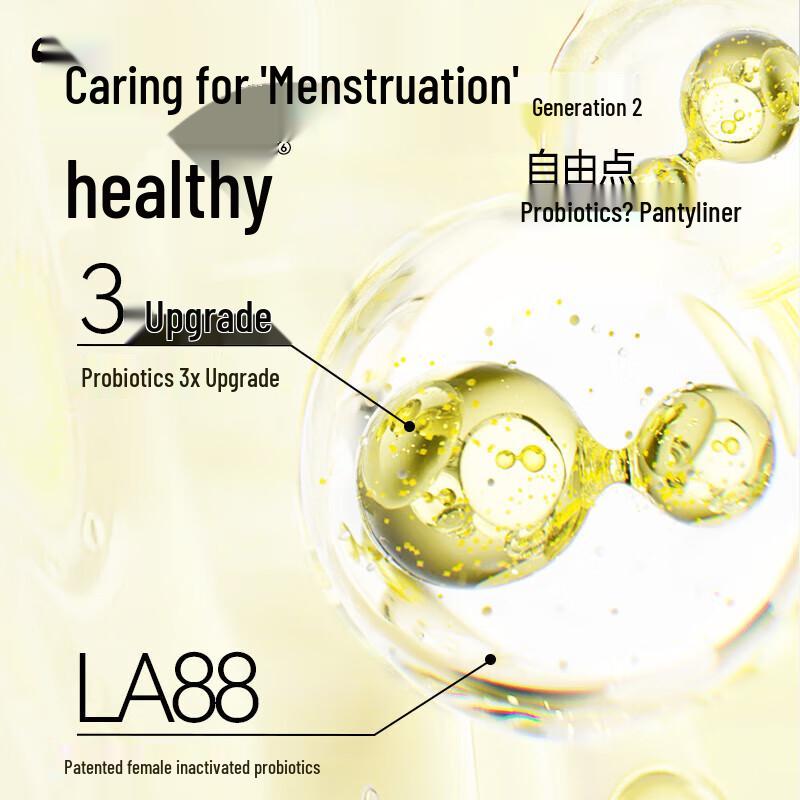 Ziyoudian Probiotic Ultra-Thin Unscented Panty Liners