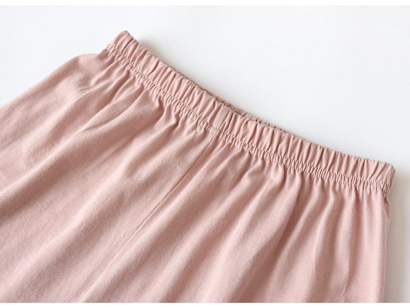 Cotton Couple Pajamas: Men's and Women's Short-Sleeve Homewear for Summer, Spring, and Autumn