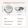 Für Senseo Kaffeekapsel Edelstahl Kaffeefilter Kapsel Wiederverwendbarer Kaffeemaschinenfilter Espresso Crema Maker