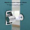 Zinc Zinc Zinc Alloy Cabinet Door Catch Cassette Magnetic Drill-free Buckle New Magnetic Catches  Schools