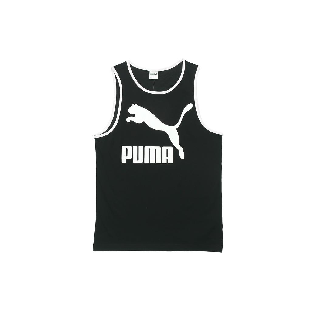 Puma Knit Round-Neck Breathable Basketball Vest Men Tops Black 597456-01