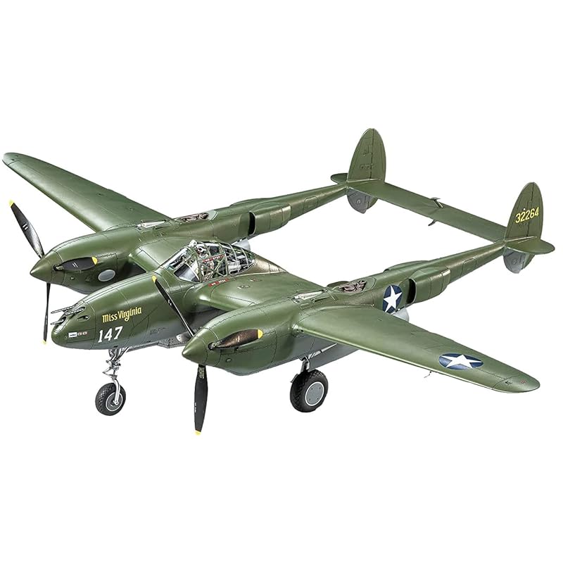 

Tamiya 1/48 Masterpiece series No.120 lockheed P-38F/G lightning plastic model 61120