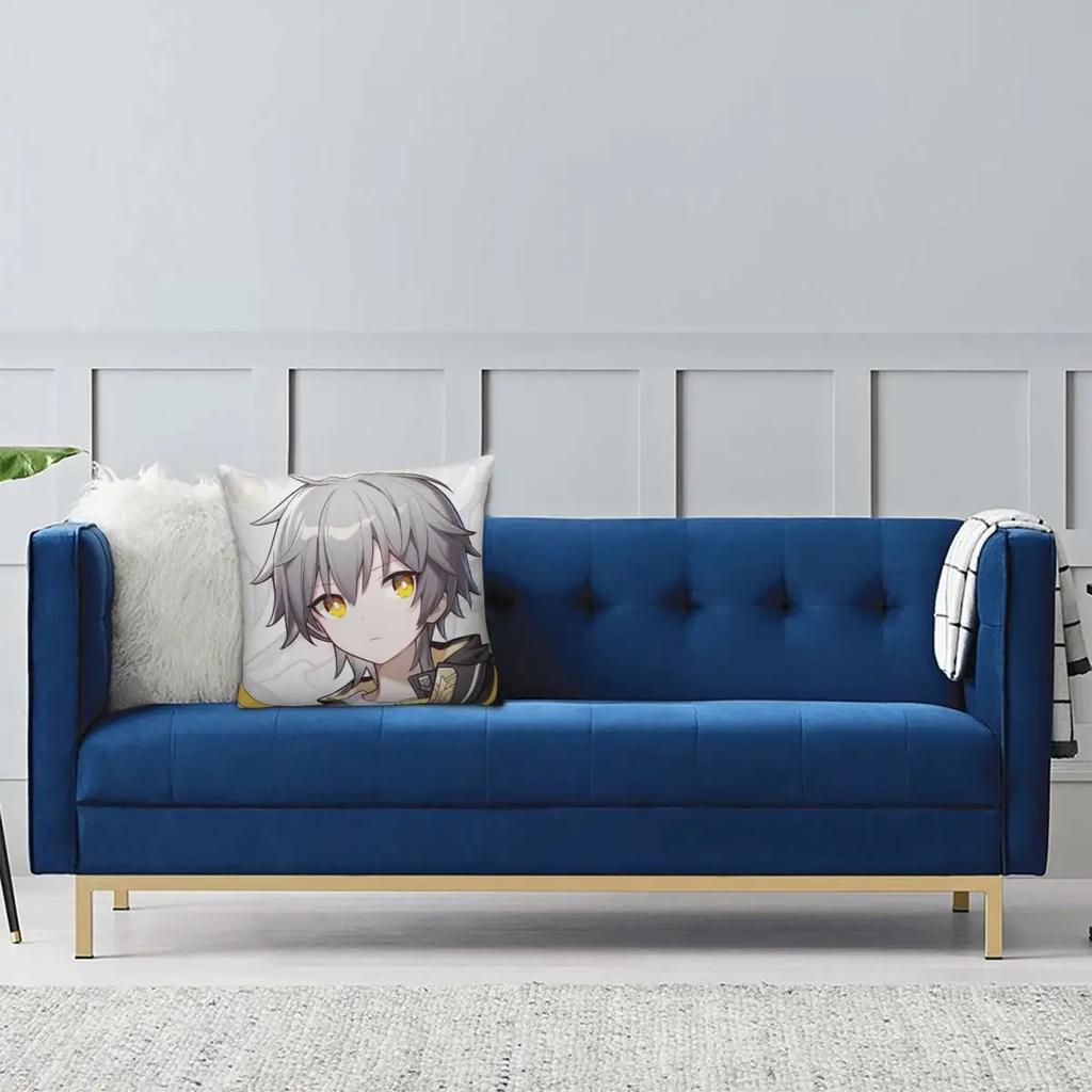 Caelus Game Honkai Star Rail Pillowcase Soft Polyester Cushion Cover Decor Throw Pillow Case Cover Home Zippered ''