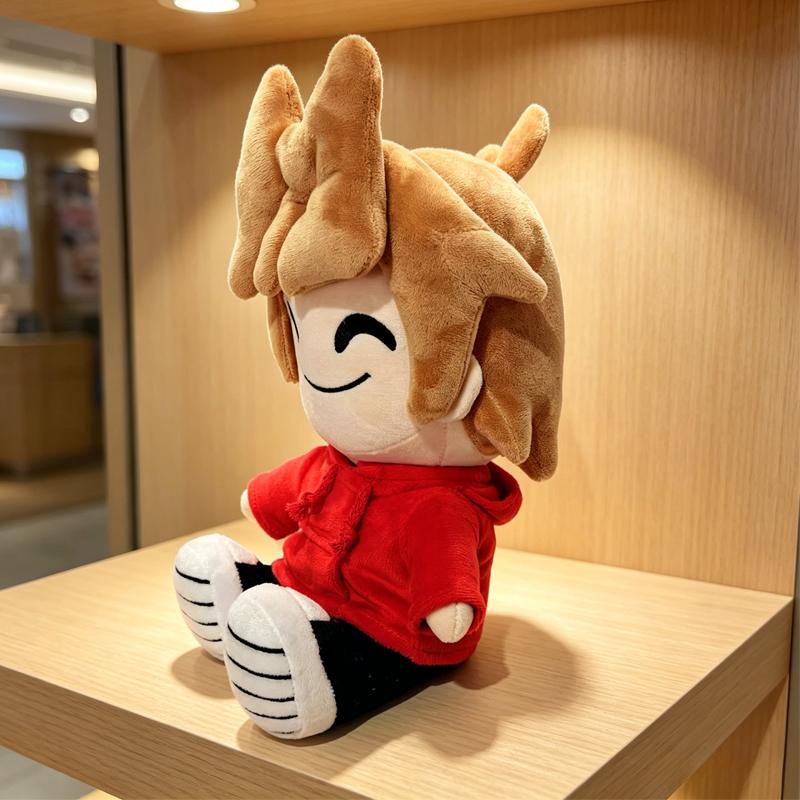 New 25cm Tord Plushie Anime Film Merchandise Character Role Doll Exquisite Fan-collected Decorative Item Holiday Gift for Friend