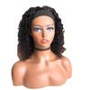 New Headscarf Wig Female, Short Curly Hair European and American Fashion Small Curling Tube Headband Wig Chemical Fiber Wig Cover
