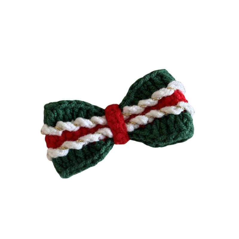 Cute Wool Christmas Hairpin Christmas Elk Socks Festive Atmosphere BB Clip Bangs Clip Side Clip Hair Accessories