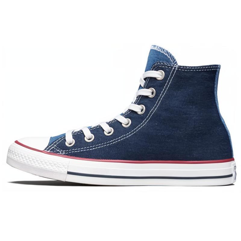 

Converse All Star Comfortable and Versatile High-Top Canvas Unisex Dark Blue 35