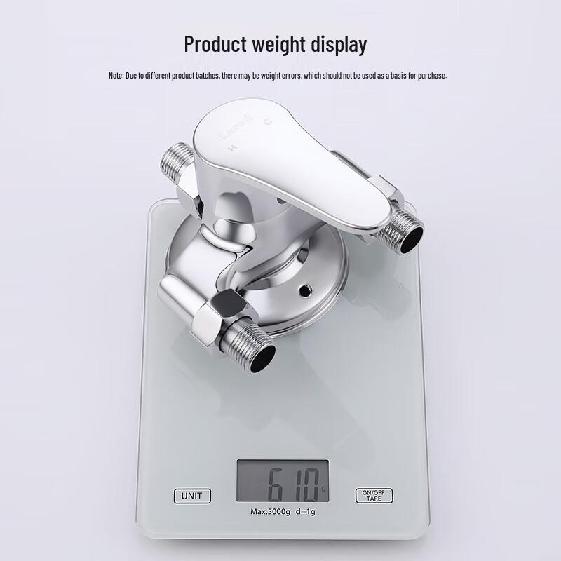 Lerston Wall-Mounted Shower Mixer Faucet