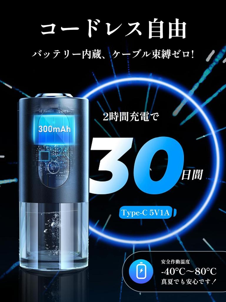 CEENIU F39 Car Aroma , Ultrasonic Atomization, Silent, Long Lasting , Air
