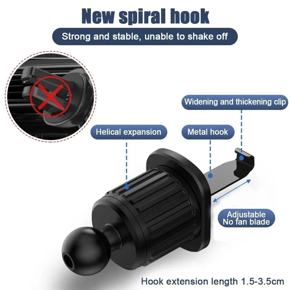 Neue 17mm Kugelkopfbefestigung Auto Lüftungsschlitz Clip Ersatz für Magnetischer Auto Handyhalter Armaturenbrett Halterung Handy Zubehör