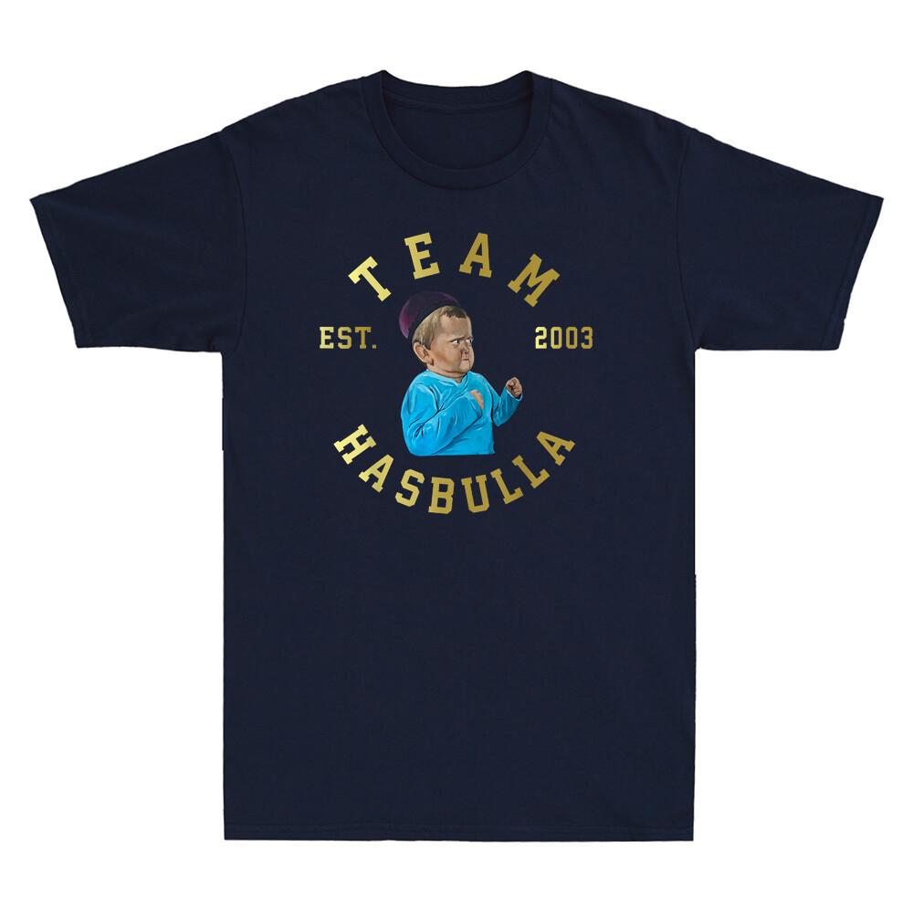 Goat Team Mma Hasbulla Fighting Funny Meme Unisexs Tshirt Black Navy Cotton Top
