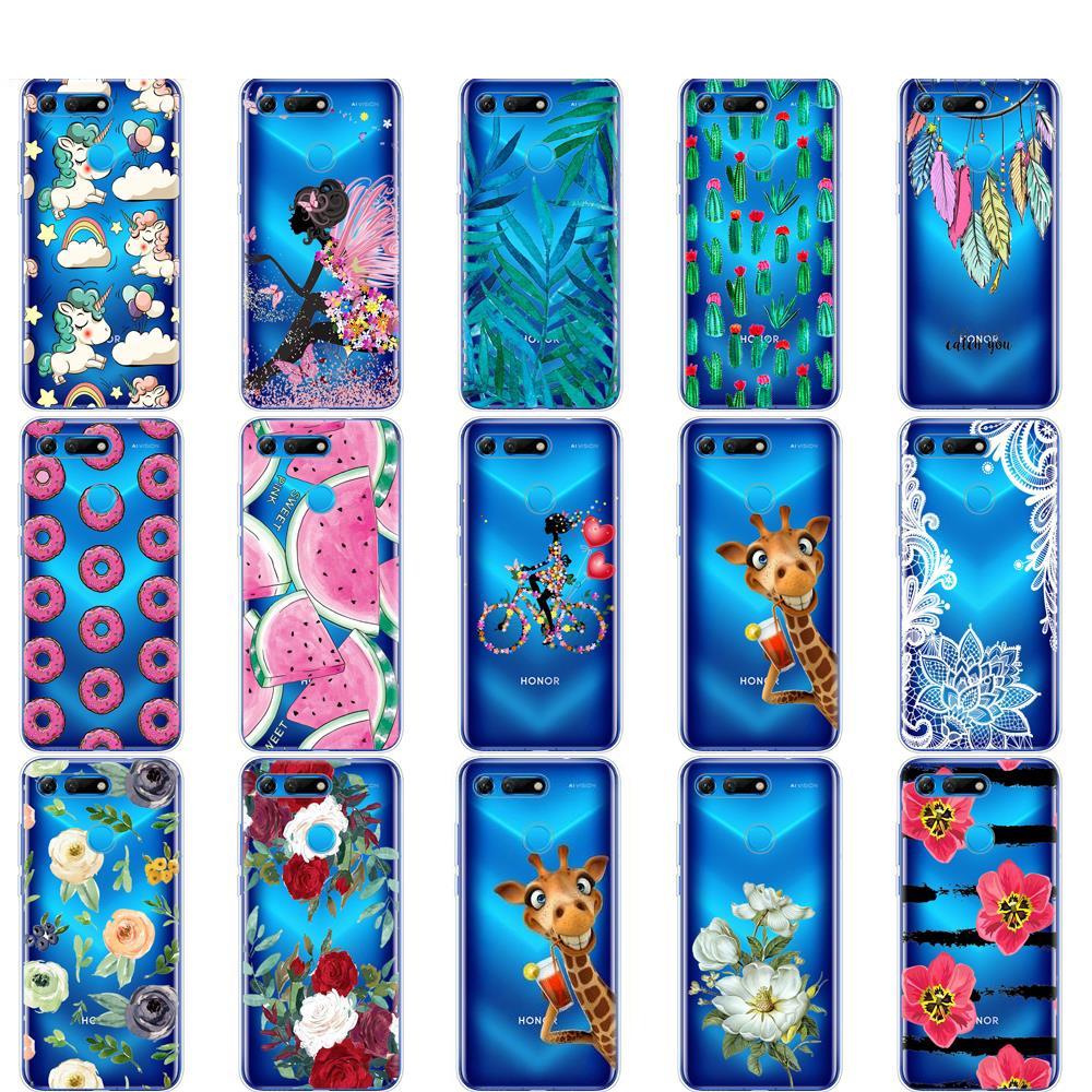 Hülle für Huawei Honor View 20 V20 Hülle TPU Funda Weiche Silikonhülle für Honor V20 Capa Cover Full 360 Schutzhülle