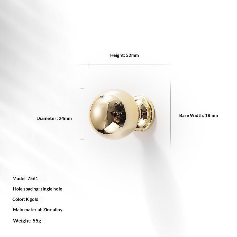 French Vintage Cupboard Door Handles Solid Furniture Knobs Easy to Install Hardware for Wardrobe Drawer Cabinet Home DIY Project
