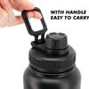 Couvercle de Bouteille de Remplacement Couvercle en Plastique pour Gourde Couvercle de Tasse Portable Accessoires de Bouteille