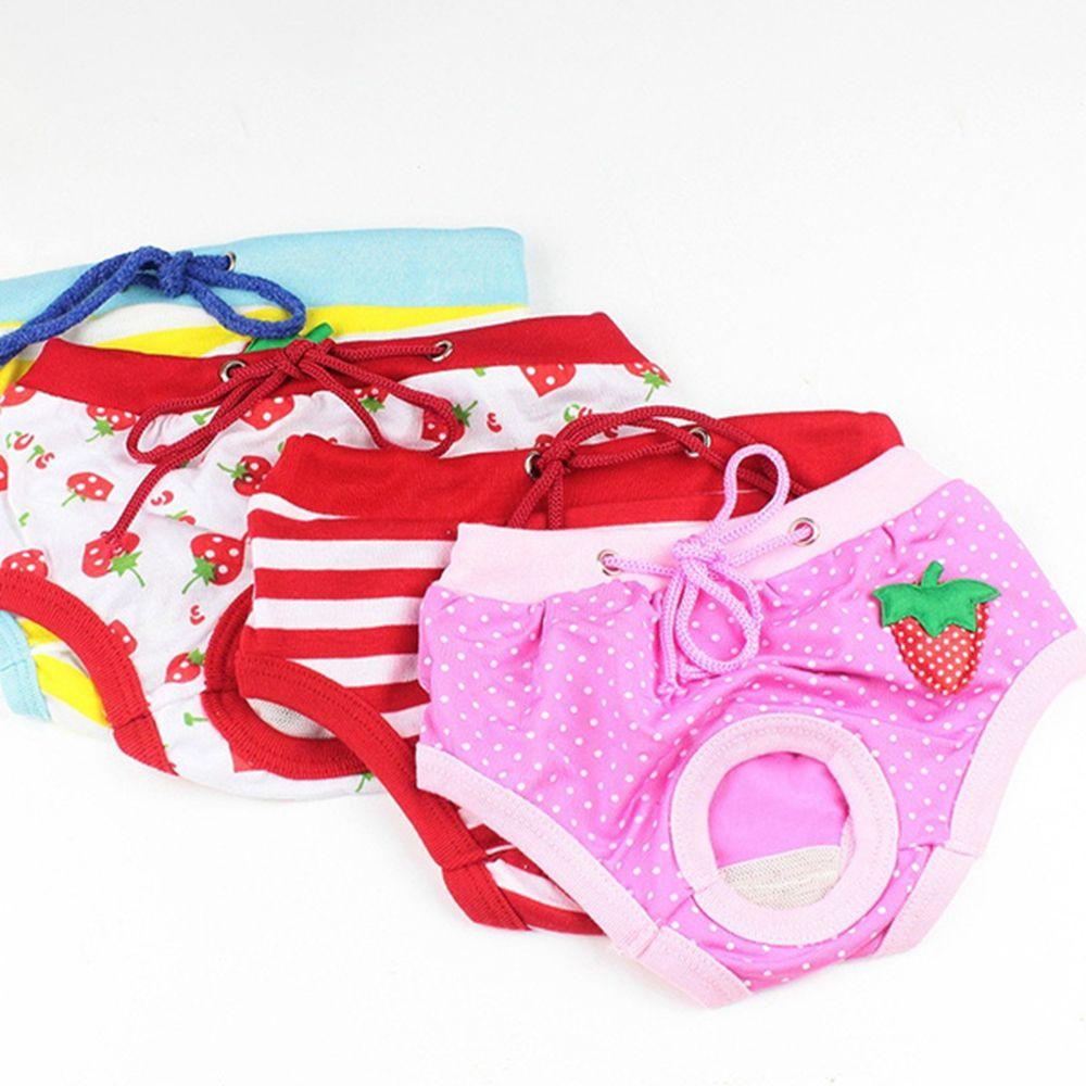 Cotton Comfortable Wearing Dog Clothes Pet Supplies Pet Diaper Pants Dog Sanitary Pants