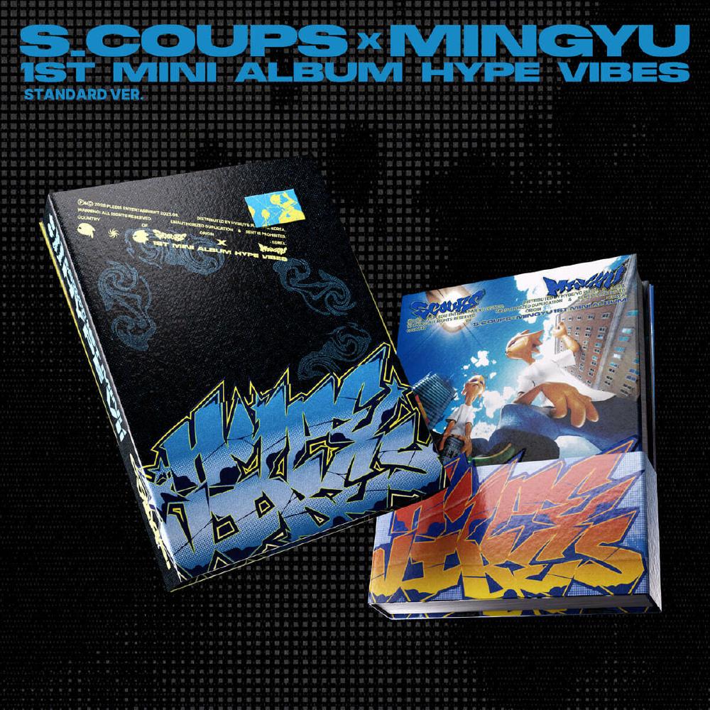 Pre-order S.COUPS X MINGYU 1st Mini Album HYPE VIBES Standard Ver. & SHOP POB