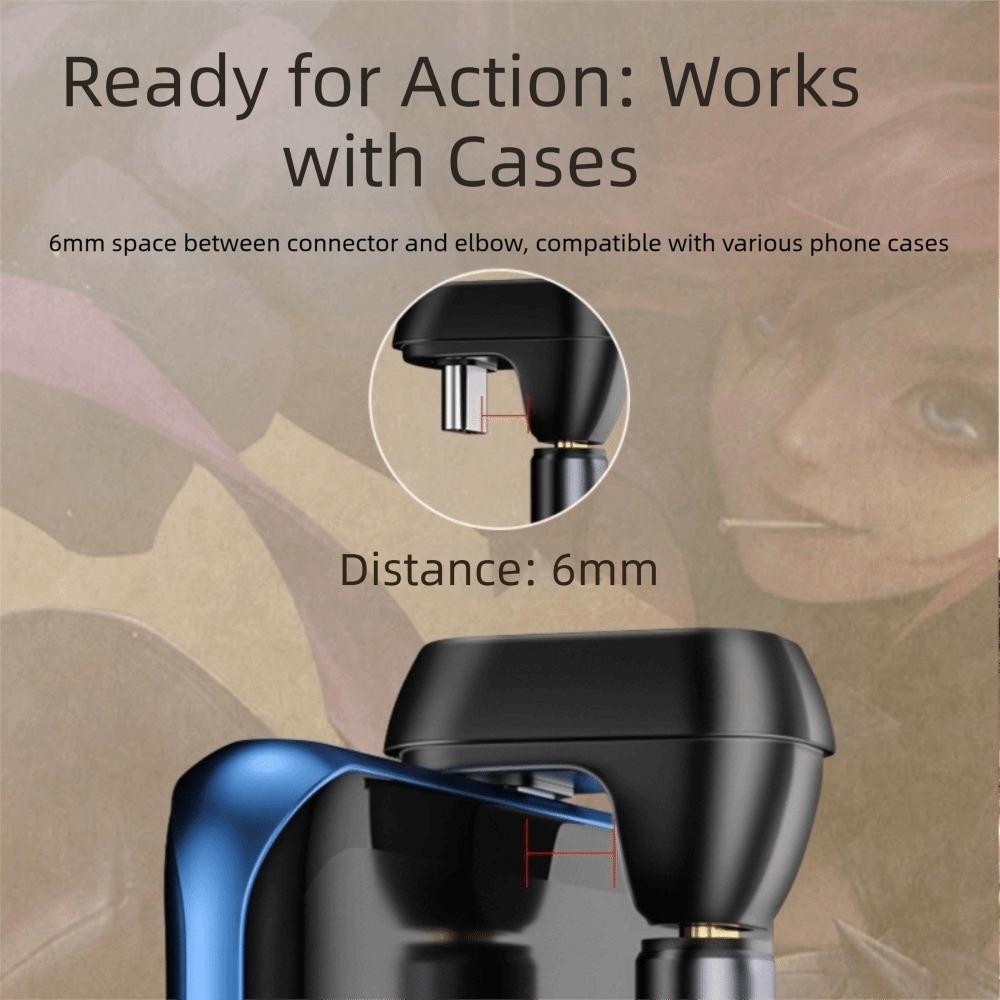 Male to Female USB C Adapter 180 Degree Angle USB C Converter Steam Deck Accessories
