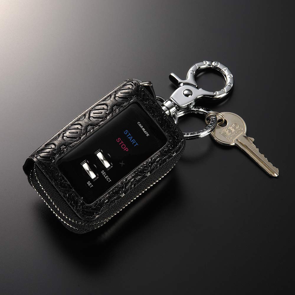 Garcon DAD Smart Key Remote Control Case Type Monogram Leather Black & HA515-01 D.A.D