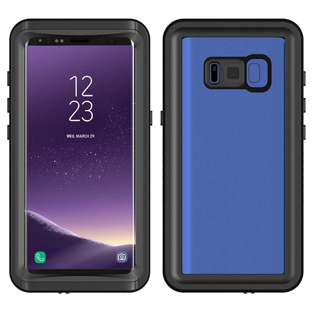 

FS Series For Samsung Galaxy S8 Snorkeling Phone Case IP68 Waterproof Anti-Fall Clear Cover A