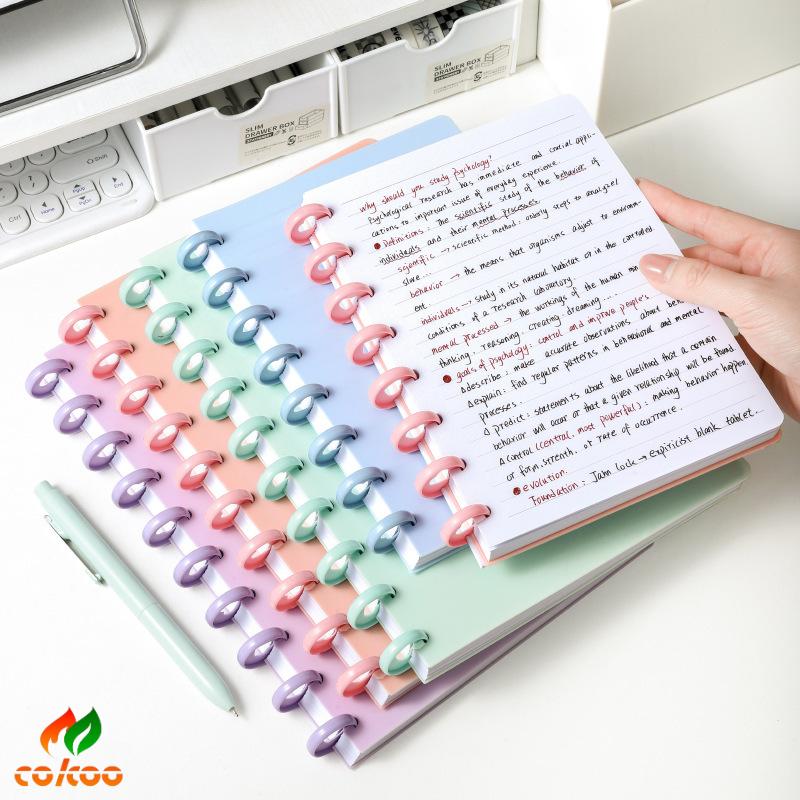 Pastel Color Spiral Notebook A5/B5 Size, Multiple Pastel Colors Available Ideal for Students and Office Use
