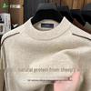 Men's 100% Wool Crew Neck Sweater