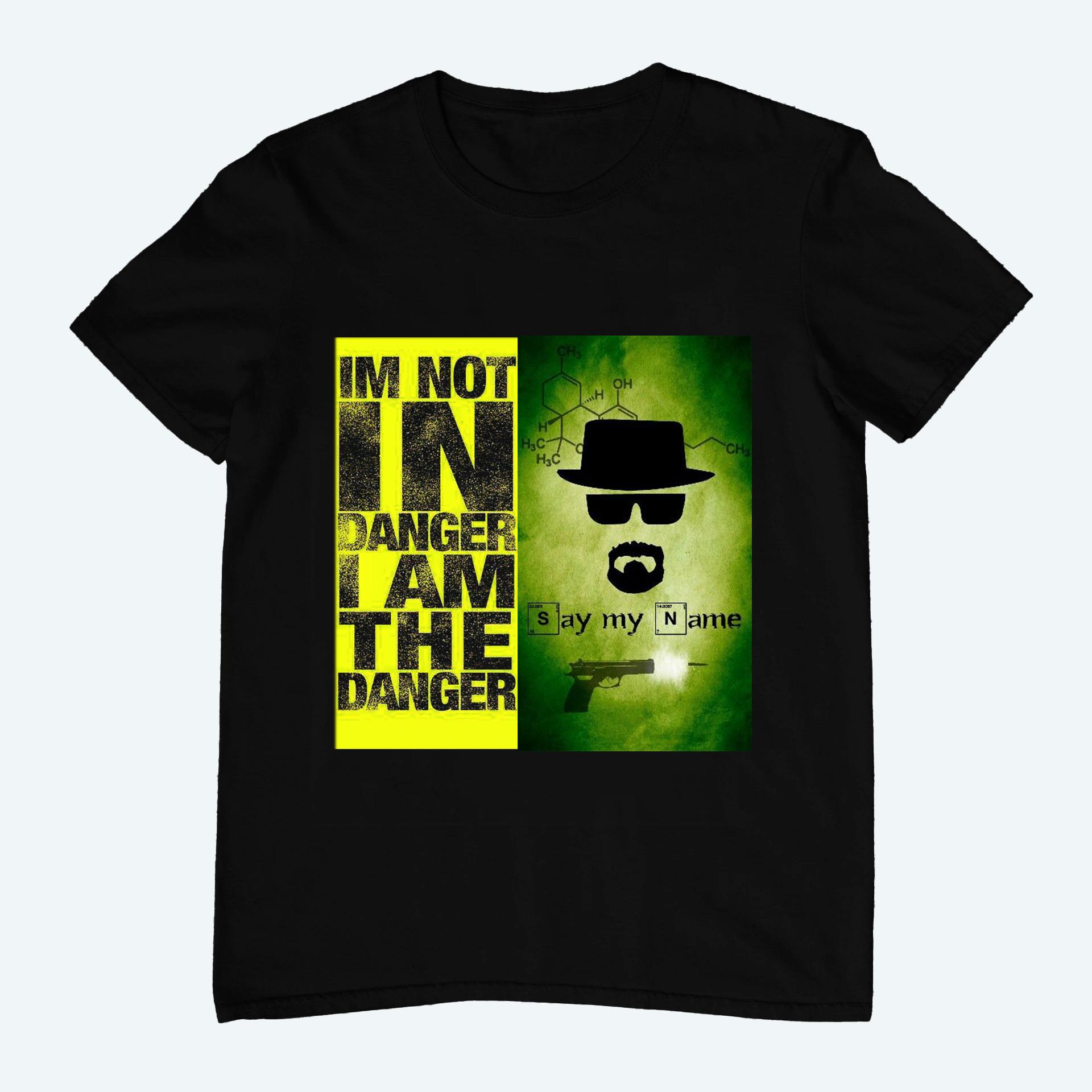 

New Summer Men Pure T-shirt Casual Street T-shirts Shirt Gift Breaking Bad for Fan Gift Unseix Top 4XL