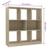 Bookshelf Sonoma Oak 97.5 x 29.5 x 100 cm Particleboard