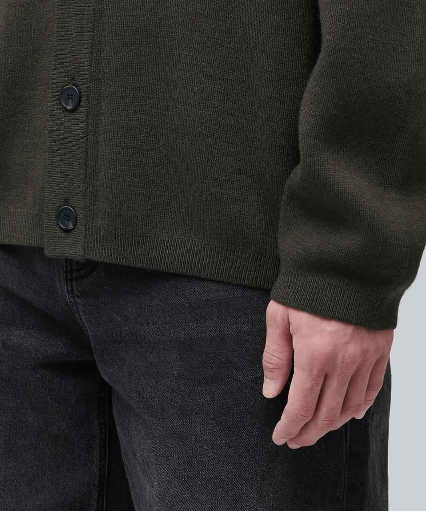 Musinsa Standard Minimal Cardigan [Van Dyke Brown]