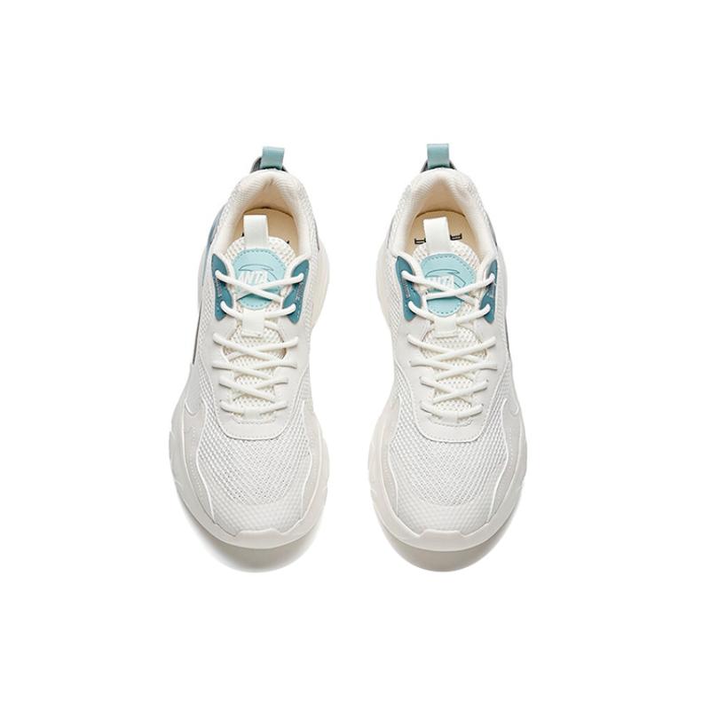 ANTA Life Collection Casual Shoes Men's Low top Ivory White/Light Silver Gray Sneakers 112128863-2