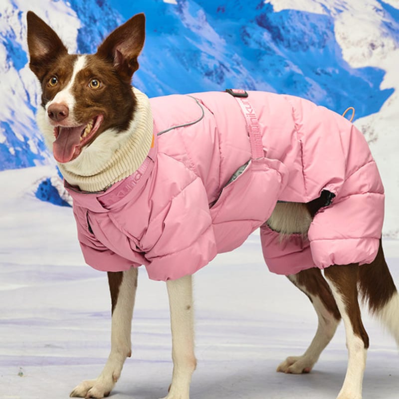 MUNIKUND Thermal Up Padding Air 2 Overall - Dusty Pink