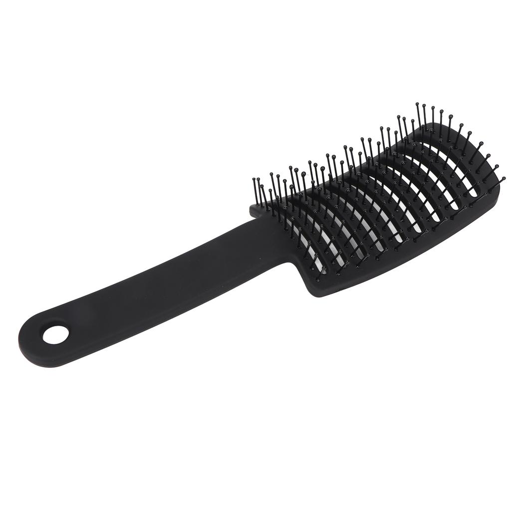 Curved Vented Detangling Hair Brush Universal Hollow ABS Handle Vent Detangler Brush for Salon