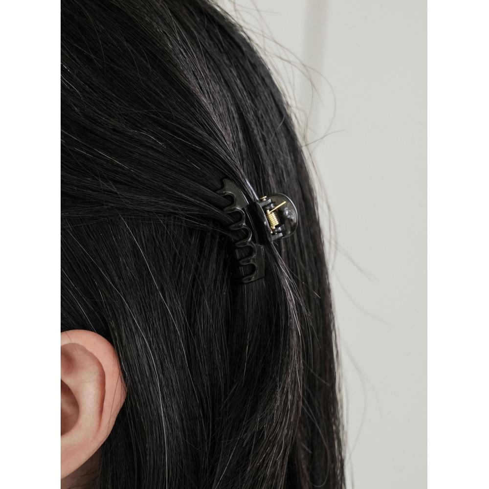 Daiso Hair Tongs Pins  Pack Of 8  Black
