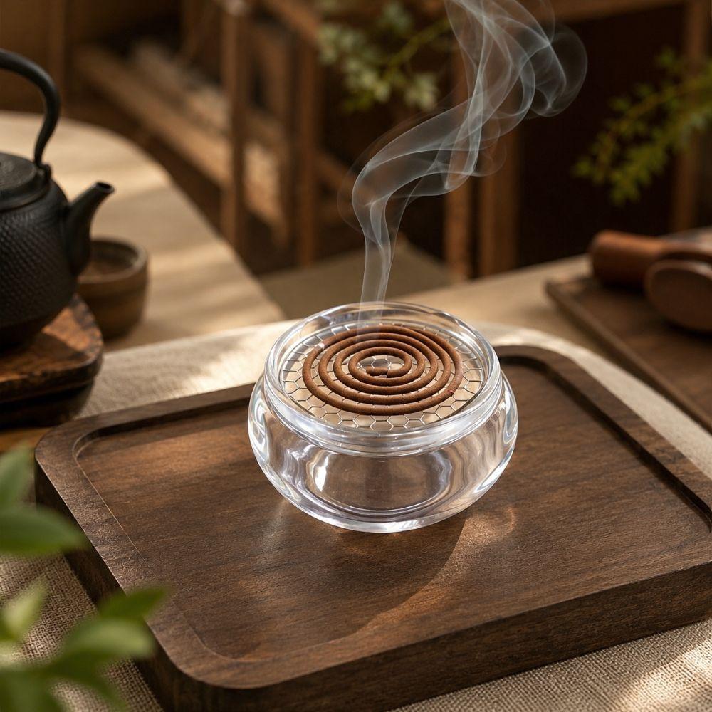 Creative Aromatherapy Stove Mini Mosquito Coils Tray Ancient Style Fragrance Censer Tea Ceremony