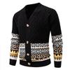 Autumn Winter 2025 Cardigan Sweaters for Men Jumper Warm Sueter Masculino Vintage Christmas Man Luxury Knitted Sweater Coats 4XL