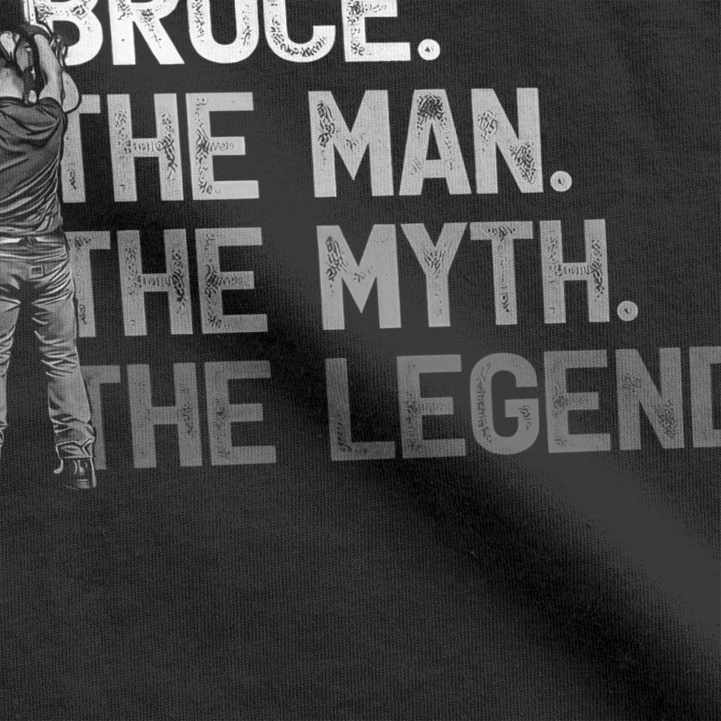 Men Women T-Shirts Bruce The E Street Band Springsteen Thunder Road Novelty Cotton Tees Short Sleeve T Shirt Crew Neck Tops