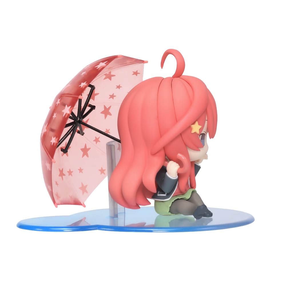 Algernon Product TYNY SCENE Umbrella Girl The Quintessential Quintuplets Nakano Satsuki Approximately 89mm Tall Made of Soft and - - - - Vinyl, ABS,