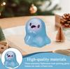 Miniature Ghost Figurines Luminous Resin Figures Small Ghost Garden Decor Holiday Atmosphere Props For Bedroom Living Room