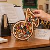 Puzzle in Legno Nota Musicale Strumento Nota Decorazione Jigsaw Musicale