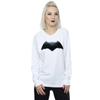DC Comics Womens/Ladies Justice League Movie Batman Emblem Sweatshirt