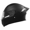 AD Unisex Full Face Motorcycle Helmet with LED Taillight, All-Season, 3C/DOT Certified, Flip-Up Design