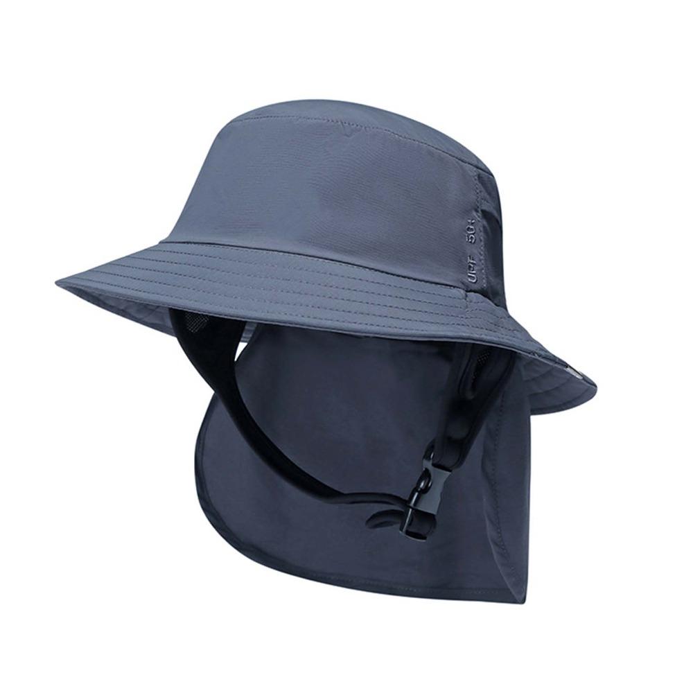 Breathable Surfing Backet Hat Wide-brimmed Fisherman Cap Summer Beach Ladies Sun Hat  Water Sport