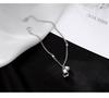 Banyan Tree S925 Silver Lily of the Valley Zircon Chain Bracelet for Women & Girls