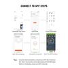 Smart Electric Thermostat White Programmable WiFi Thermostat with Temperature Humidity PM2.5 Detection for Home AC95‑240V