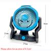 Power Tool Parts Desktop Floor Fan Outdoor Camping Electric Fan for Makita BL1830 for Milwaukee for Dewalt 18V Li-ion Battery